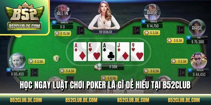 Học ngay luật chơi Poker là gì dễ hiểu tại B52CLUB